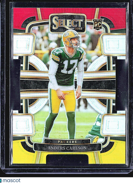 2023 Panini Select Anders Carlson #36 Die Cut rc