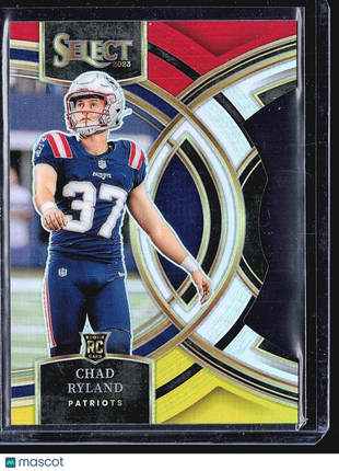 2023 Panini Select - Premier Level #122 Chad Ryland (RC) Die Cut