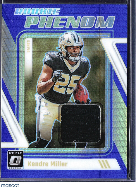 2023 Panini Optic Rookie Phenom Jersey Keandre Miller Blue Hyper