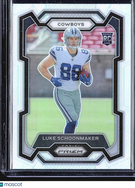 2023 Panini Prizm - Rookies #325 Luke Schoonmaker (RC) Silver