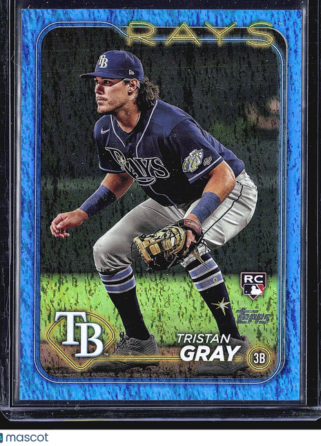2024 Topps Blue Shimmer Foil - #8 Tristan Gray (RC) /999