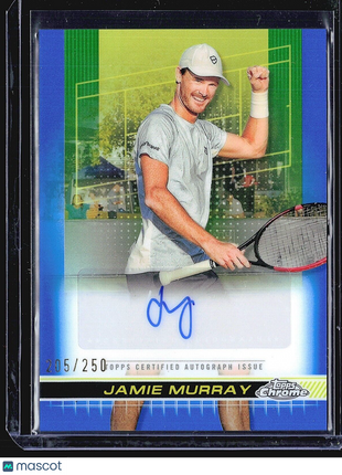 2024 Topps Chrome Tennis Blue Auto Jamie Murray #TCA-JMY /250