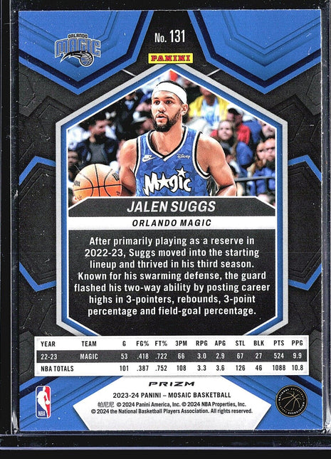 2022-23 Panini Mosaic Jordan Goodwin #207 Silver