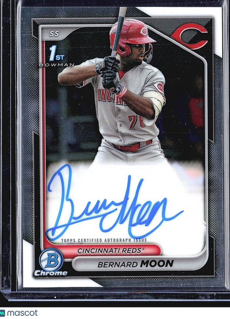 2024 Bowman Chrome 1st Prospect Auto #CPA-BMO Bernard Moon