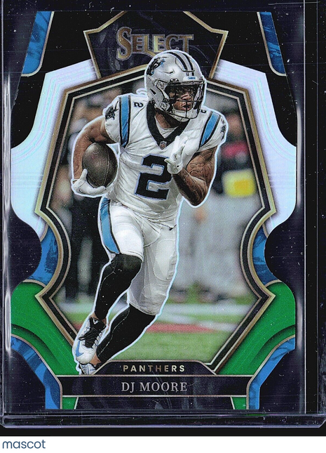 2022 Panini Select - Premier Level #114 D.J. Moore Die Cut