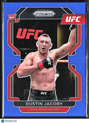 2022 Panini Prizm Blue Dustin Jacoby #123 /199