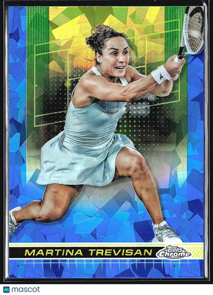 2024 Topps Chrome Tennis Sapphire Martina Trevisan #52