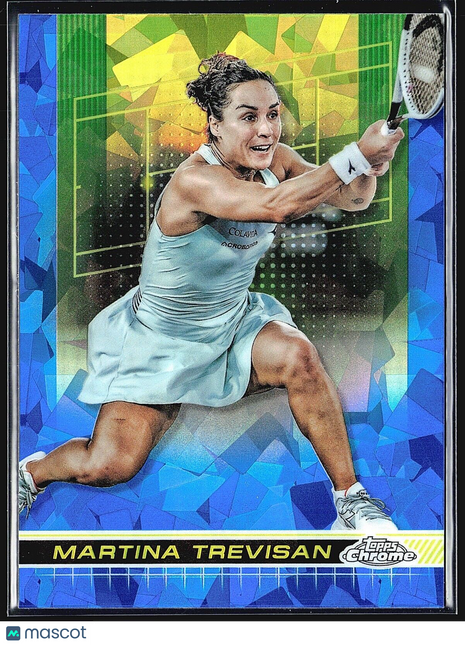 2024 Topps Chrome Tennis Sapphire Martina Trevisan #52