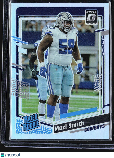 2023 Panini Donruss Optic - Rated Rookie #228 Mazi Smith (RC) Silver Holo