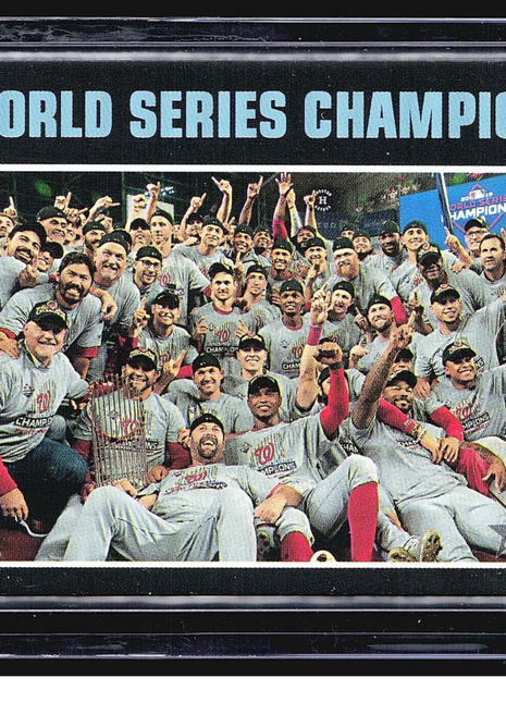 2020 Topps Heritage - #1 Washington Nationals