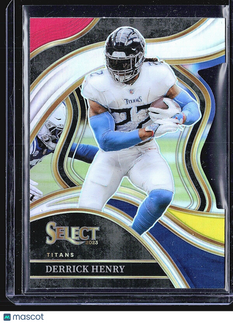2023 Panini Select Red yellow Die Cut Derrick Henry #276