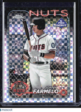 2024 Topps Pro Debut - #PD-67 Jonny Farmelo (RC) Xfractor