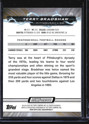 2023 Topps Composite - Resurgence #79 Terry Bradshaw