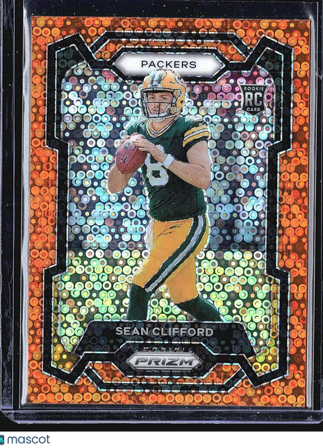 2023 Panini Prizm - Rookies Disco Prizm #338 Sean Clifford (RC)