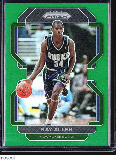 2021-22 Panini Prizm - Green Prizm #251 Ray Allen