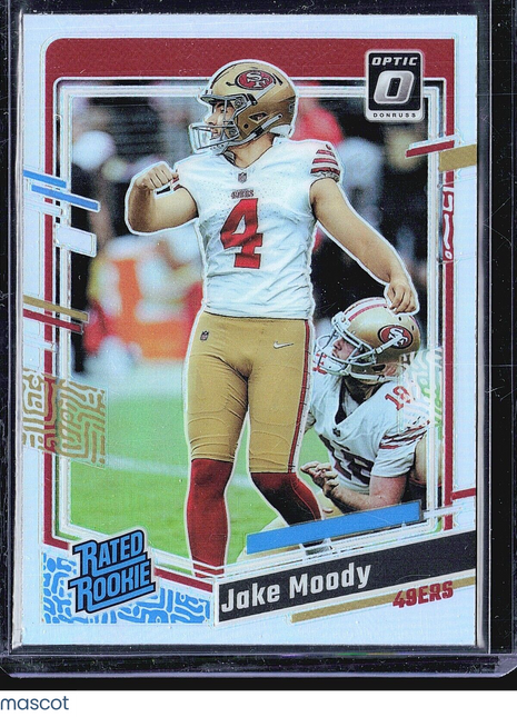 2023 Panini Donruss Optic - Rated Rookie #289 Jake Moody (RC) Holo
