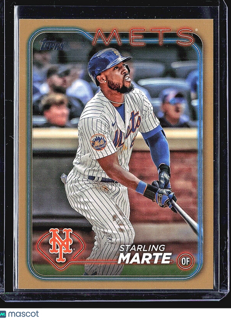 2024 Topps Series 1 - #317 Starling Marte Gold /2024