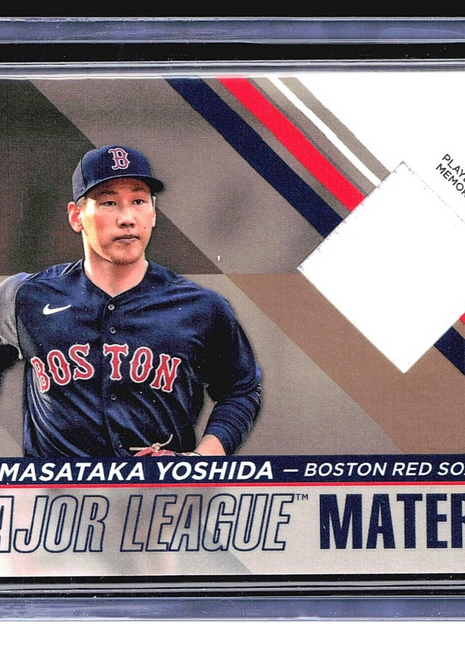 2024 Topps Series 1 Major League Material Masataka Yoshida Jersey Gold /50