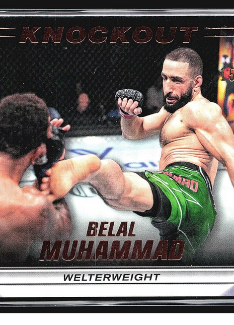 2024 Topps UFC Knockout Belal Muhammad Bronze /250 #11