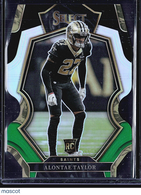 2022 Panini Select - Premier Level #171 Alontae Taylor (RC) Die Cut