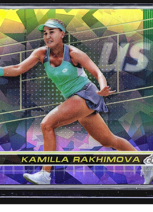 2024 Topps Chrome Tennis Sapphire Purple Kamilla Rakhimova #51 /10