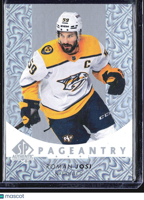 2022-23 SP Authentic - Pageantry #P-5 Roman Josi