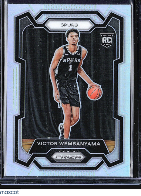 2023-24 Panini Prizm - Rookie Silver Prizm #136 Victor Wembanyama (RC)