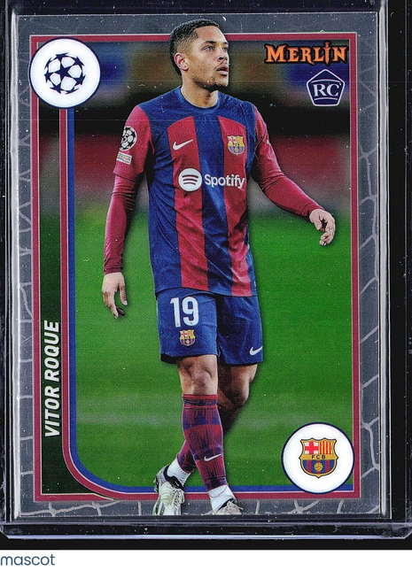 2023-24 Topps Merlin UEFA Club Competitions - #138 Vitor Roque (RC)