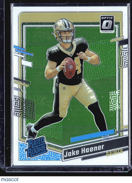 2023 Panini Donruss Optic - Rated Rookie #277 Jake Haener (RC)
