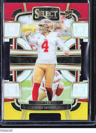 2023 Panini Select - Concourse #90 Jake Moody (RC) Die Cut