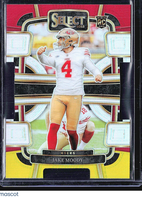 2023 Panini Select - Concourse #90 Jake Moody (RC) Die Cut