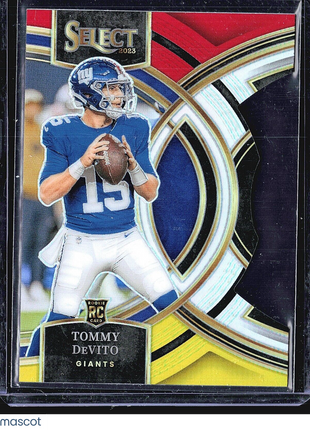 2023 Panini Select Die Cut Tommy Devito #102