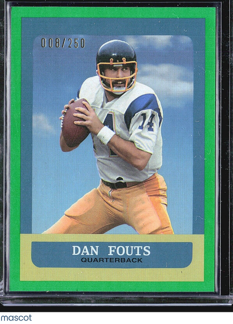 2023 Topps Composite Heritage #363 Dan Fouts Green /250