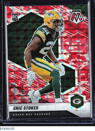 2021 Panini Mosaic Eric Stokes #347 Red Rc