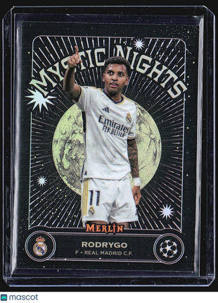 2023-24 Topps Merlin UEFA Club Competitions - Mystic Nights #MN-5 Rodrygo