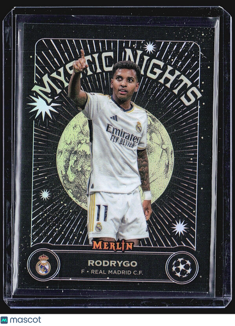 2023-24 Topps Merlin UEFA Club Competitions - Mystic Nights #MN-5 Rodrygo