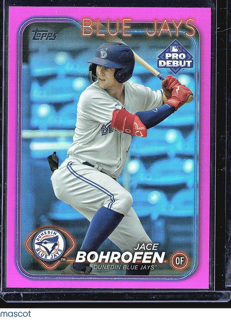 2024 Topps Pro Debut - #PD-143 Jace Bohrofen (RC) Pink Foil /199