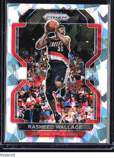 2021-22 Panini Prizm - Ice Prizm #258 Rasheed Wallace