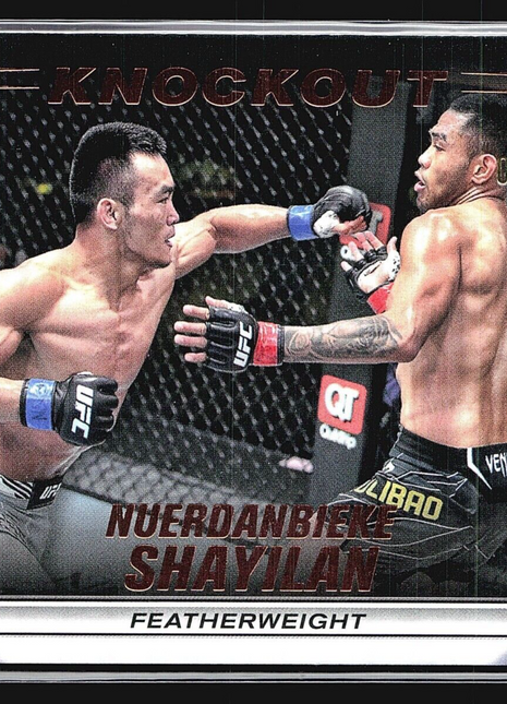 2024 Topps UFC Knockout Nuerdanbieke Shayilan Bronze Rc /250 #36