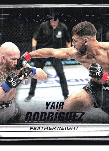 2024 Topps UFC Knockout Yair Rodriguez #65 Purple /99