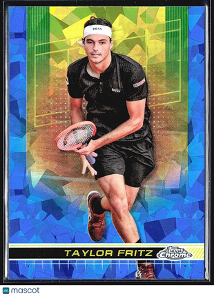 2024 Topps Chrome Tennis Sapphire Taylor Fritz #82