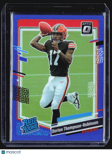 2023 Panini Donruss Optic Rated Rookie #225 Dorian Thompson-Robinson Blue /199