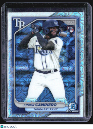 2024 Bowman Chrome Mojo - #20 Junior Caminero (RC)