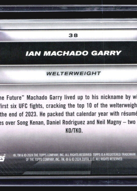 2024 Topps UFC Knockout Blue /50 Ian Garry #38