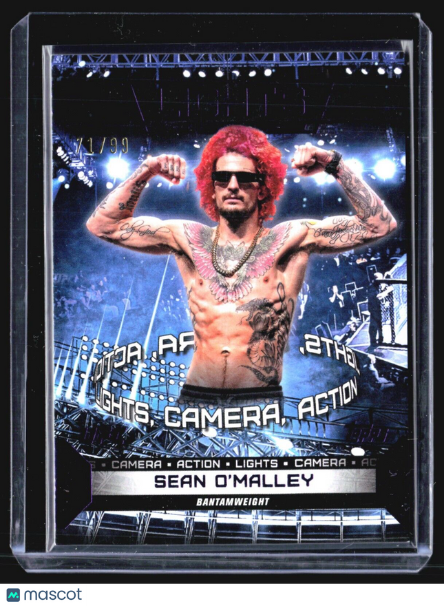 2024 Topps UFC Knockout Lights Sean O'Malley #19 Purple /99