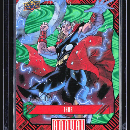 2023-24 Marvel Annual Thor Green /499 #86
