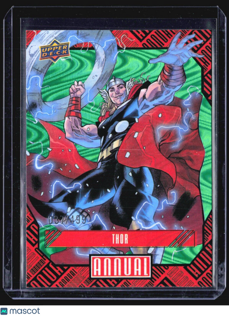 2023-24 Marvel Annual Thor Green /499 #86