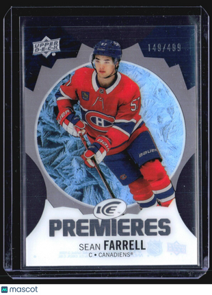 2023-24 Upper Deck Ice - Ice Premieres #191 Joona Koppanen /499 (RC)