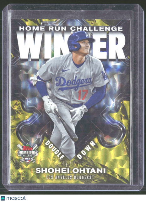 2024 Topps Shohei Ohtani #HRCW-1 Home Run Challenge Winner /70