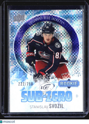 2023-24 Upper Deck Ice Sub Zero Rookie Brock Faber #SZ-63